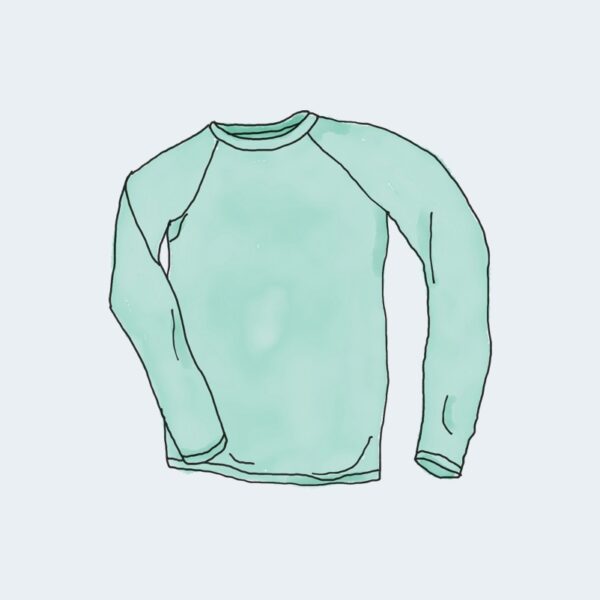 Long Sleeve Tee Camiseta de manga larga